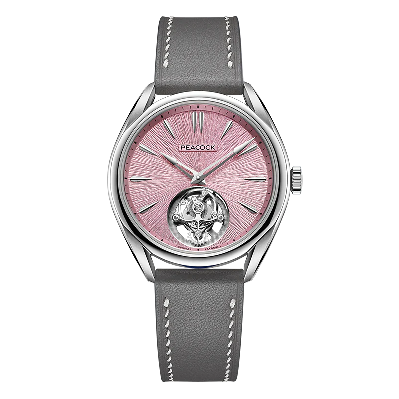 Peacock Divine Craft Hand-Made Micro-Engraved Ultra-Thin Tourbillon Watch [Limited Edition] thumbnail 2