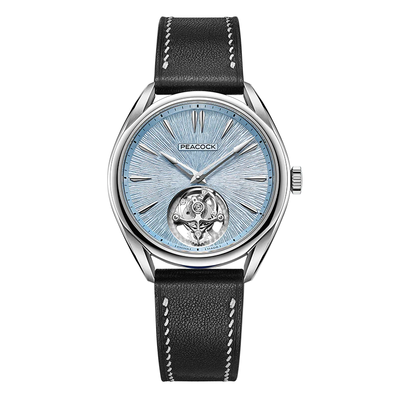 Peacock Divine Craft Hand-Made Micro-Engraved Ultra-Thin Tourbillon Watch [Limited Edition] thumbnail 3