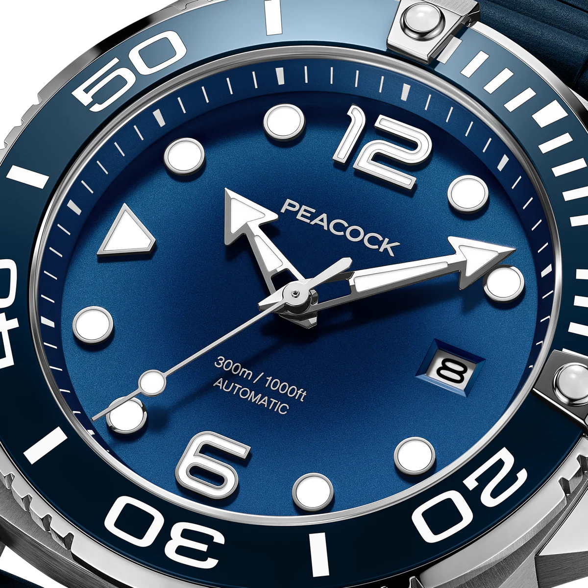 PEACOCK Just Dive Automatic Waterproof Watch thumbnail 3