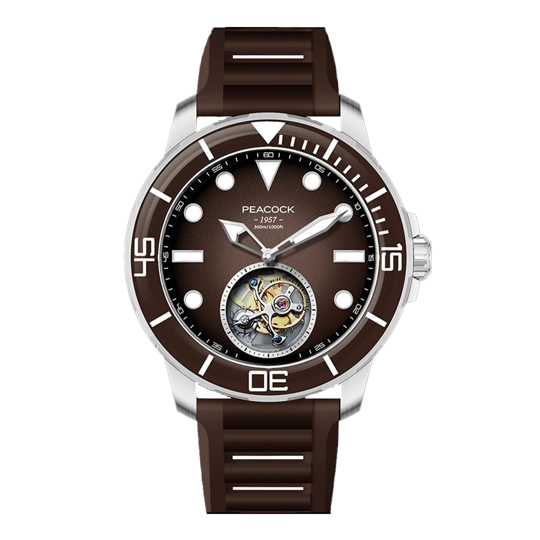 Peacock Ocean Wing Tourbillon Watch Diver 300M thumbnail 2