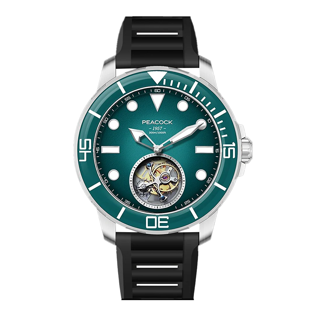 Peacock Ocean Wing Tourbillon Watch Diver 300M thumbnail 3