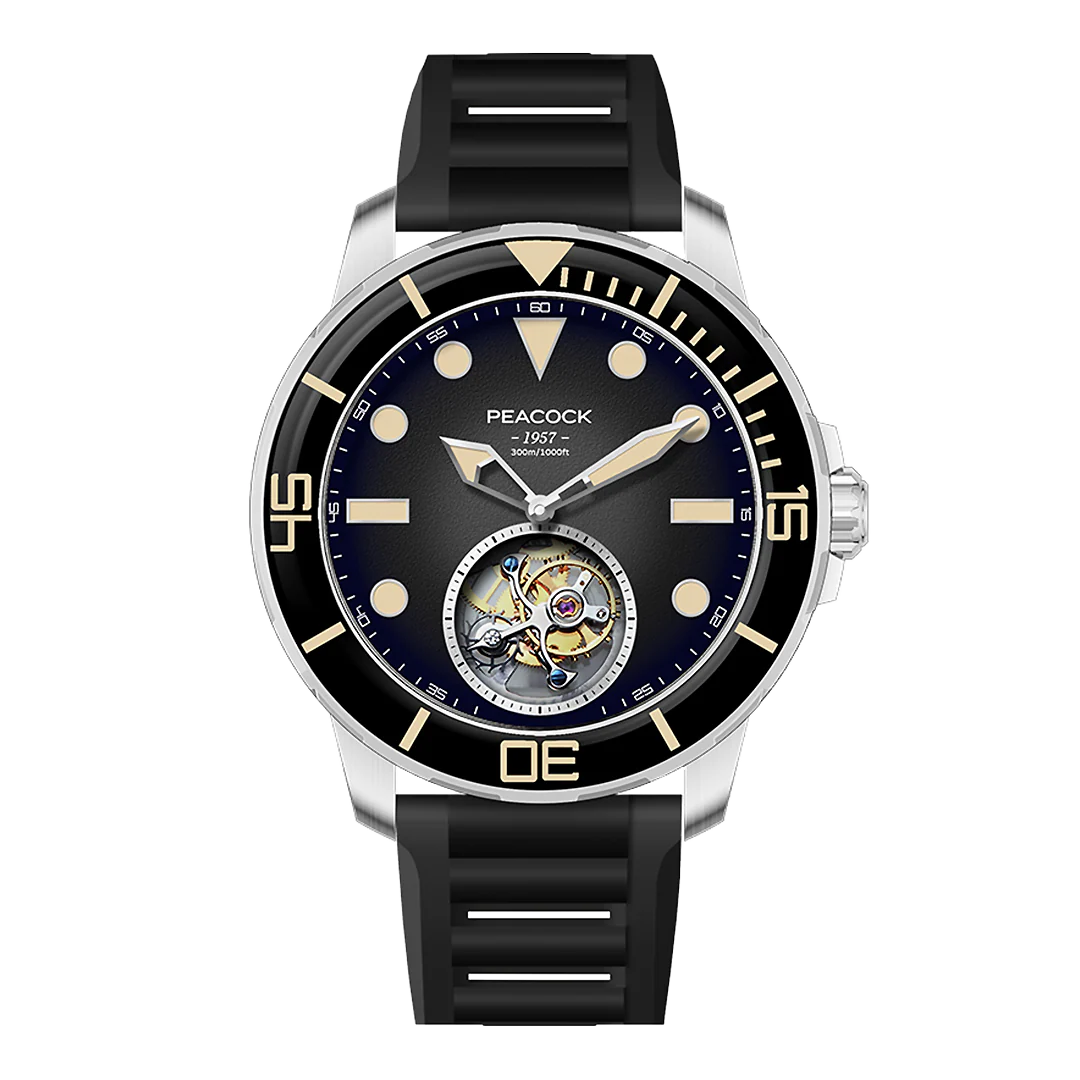 Peacock Ocean Wing Tourbillon Watch Diver 300M thumbnail 4