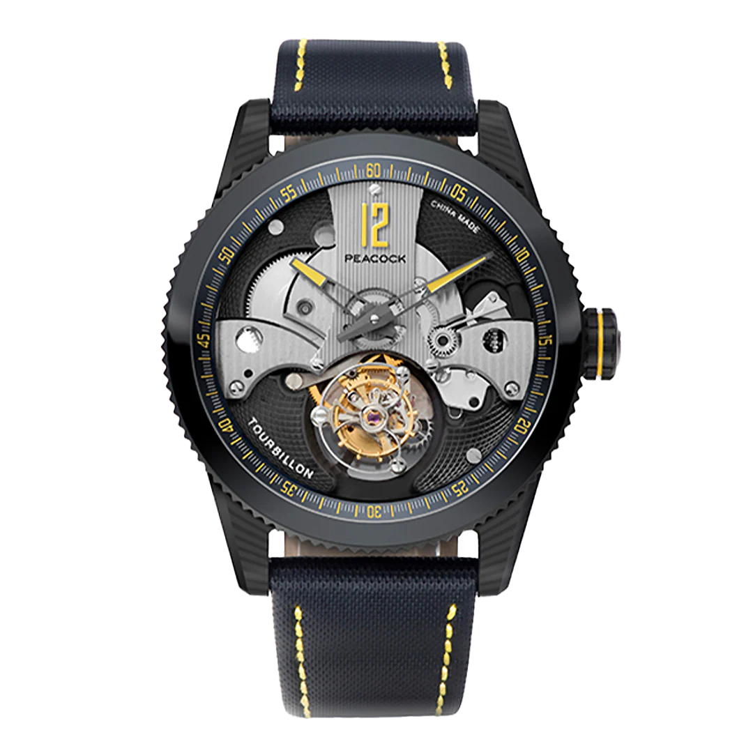 Peacock Pathfinder Carbon Fire Tourbillon Watch thumbnail 3