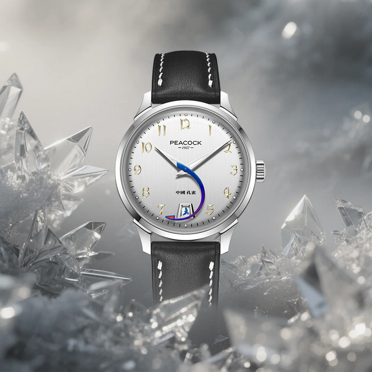 Peacock Perfection Classic 1953 'Aircraft Hand' Vintage Watch thumbnail 3