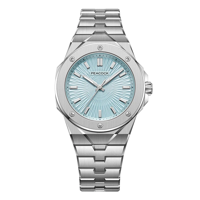 Peacock Plumage Gaze Hand-Made Guilloché Watch [Limited] thumbnail 2