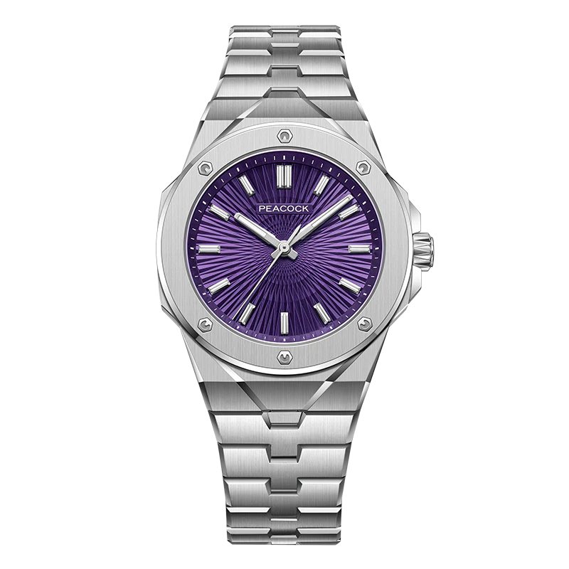 Peacock Plumage Gaze Hand-Made Guilloché Watch [Limited] thumbnail 3