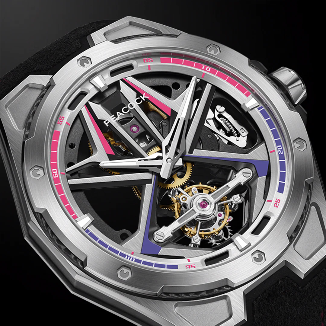 Peacock Top Racing Tourbillon Watch thumbnail 3