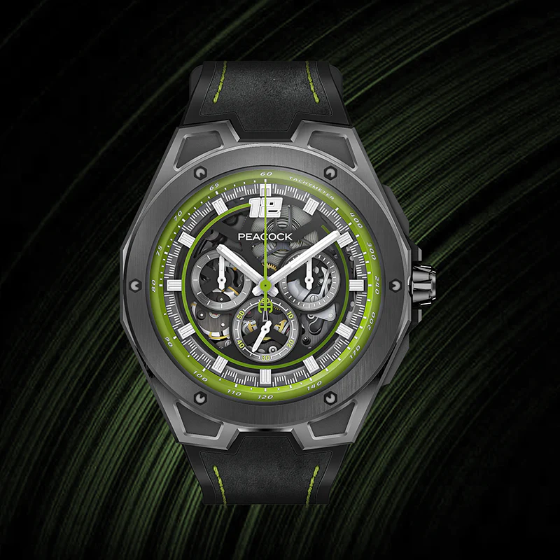PEACOCK Ultra Speed Chronograph Watch thumbnail 4