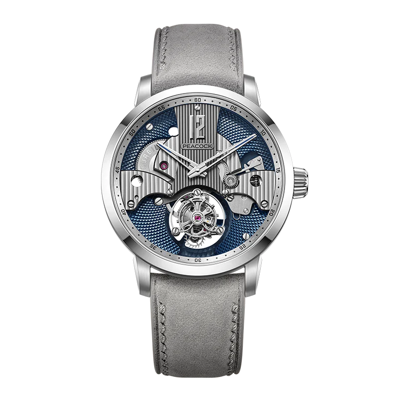 Peacock Witness Hand-Made Guilloché Tourbillon Watch - Reimagined Edition thumbnail 2