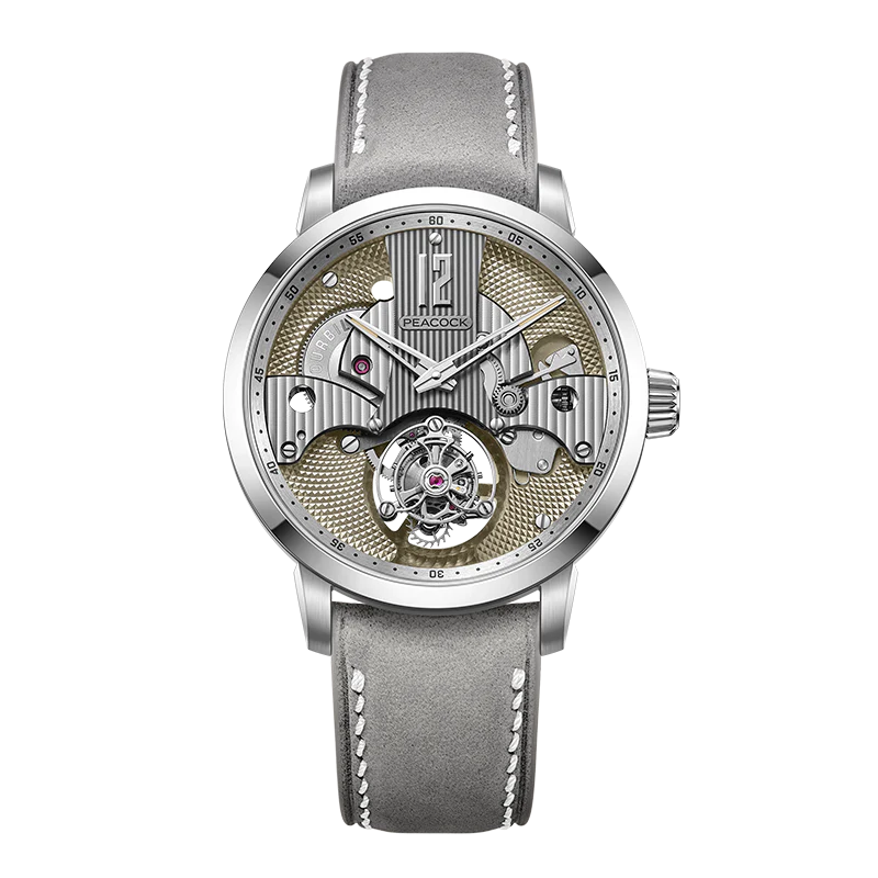 Peacock Witness Hand-Made Guilloché Tourbillon Watch - Reimagined Edition thumbnail 4
