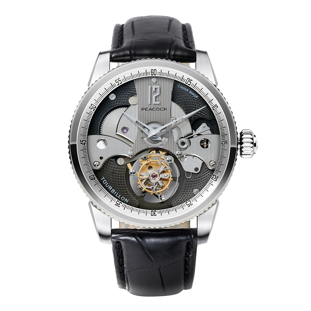 Peacock Witness Off-center Tourbillon Watch thumbnail 2