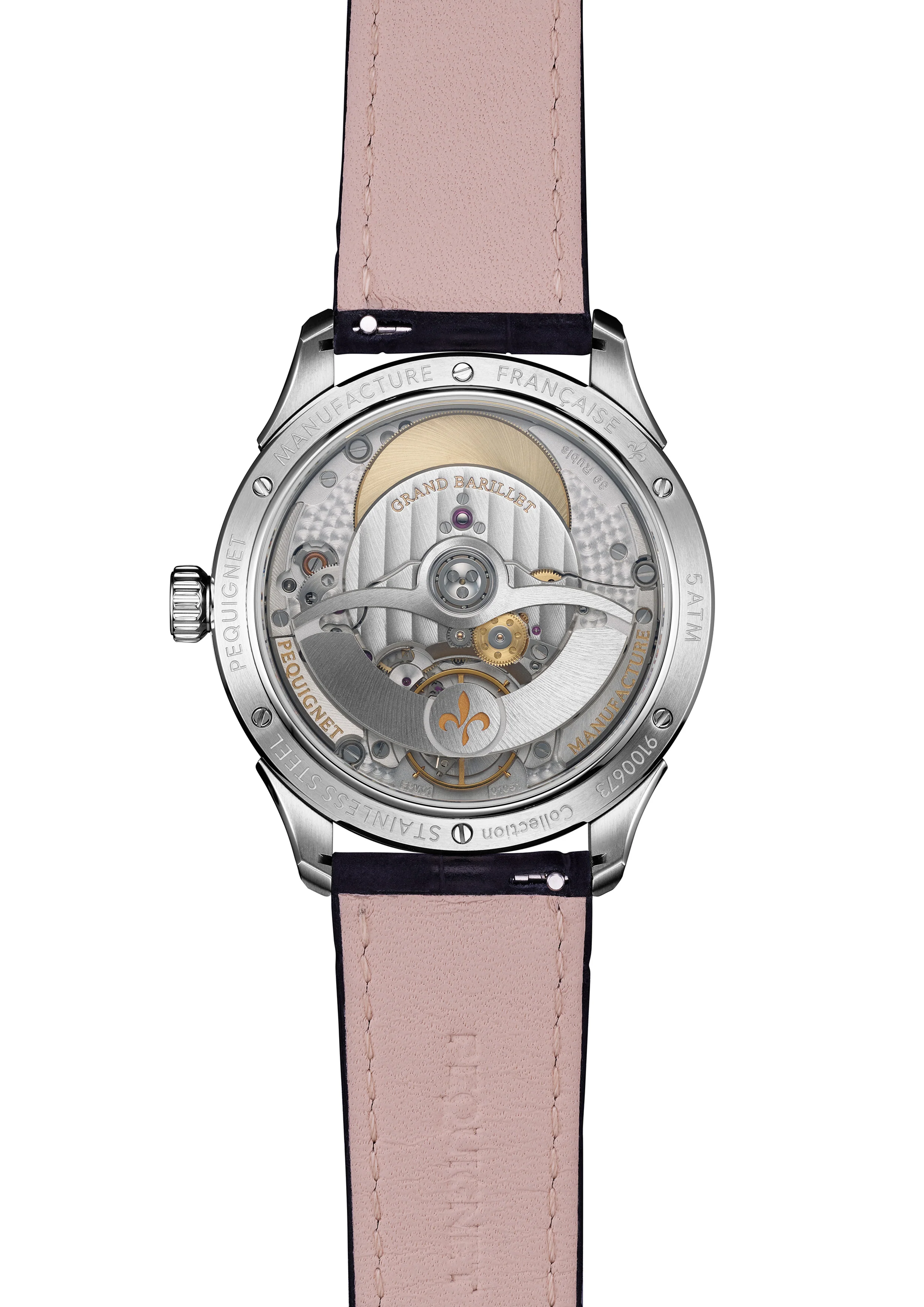 Royale Paris Watch - 39,5 mm — Royale Paris 39 5 Mm Dial Bleu Grande Date Et Lune thumbnail 2