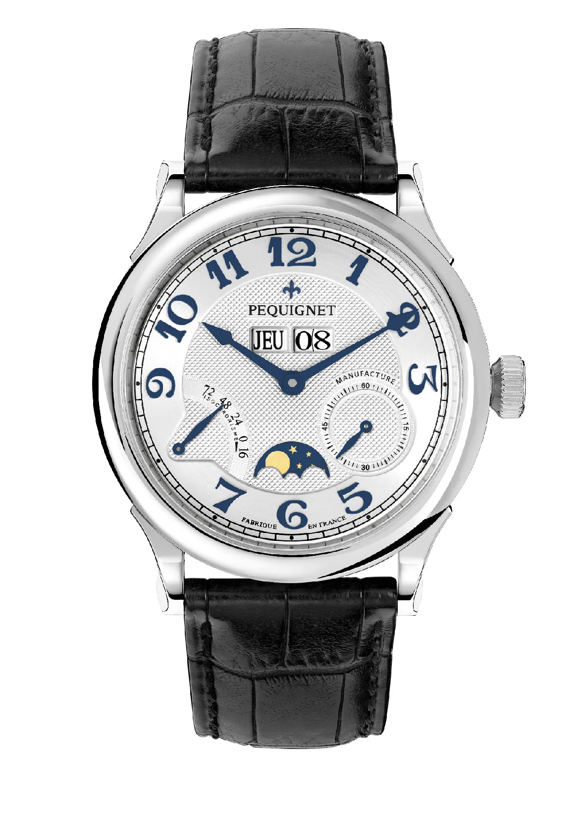 Royale Paris watch — Royale Paris Dial Argente Facon Guilloche thumbnail 2
