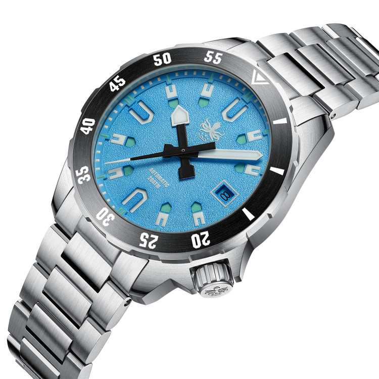 PHOIBOS APOLLO 200M Automatic Diver Watch PY056B Blue thumbnail 2
