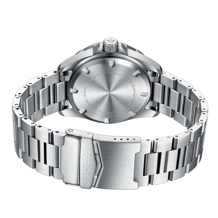 PHOIBOS APOLLO TITANIUM 300M Automatic Diver Watch PY041A Jungle Camo Green thumbnail 3