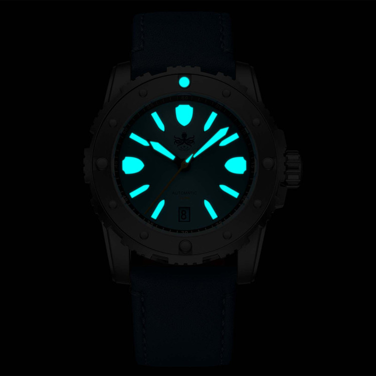 PHOIBOS GREAT WALL 300M Automatic Diver Watch PY045A Green Limited Edition thumbnail 4