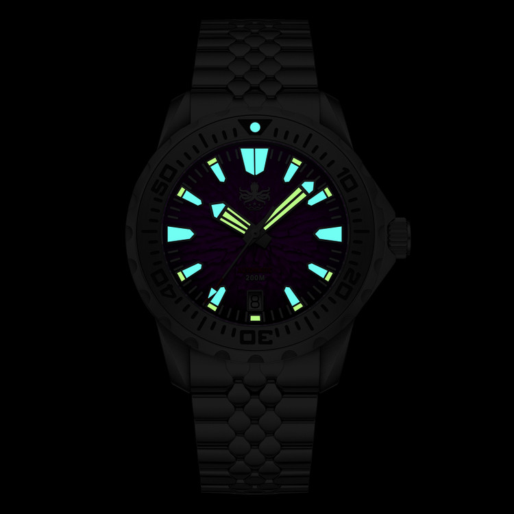PHOIBOS KRAKEN 200M Automatic Diver Watch PY059B Reef Blue thumbnail 4