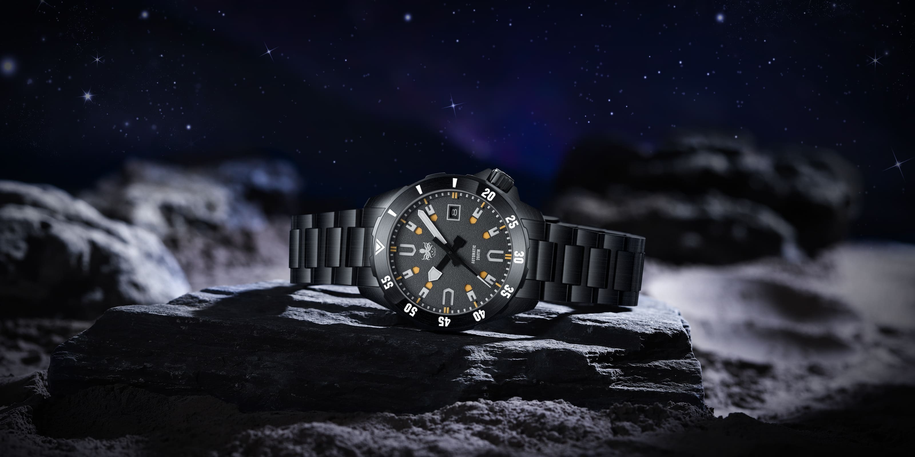 PHOIBOS Voyager 200M Automatic Diver Watch PY026B thumbnail 2