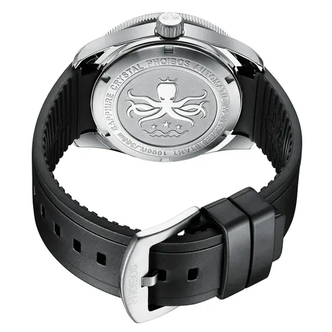 PHOIBOS WAVE MASTER PY010CR 300M Automatic Dive Watch Black