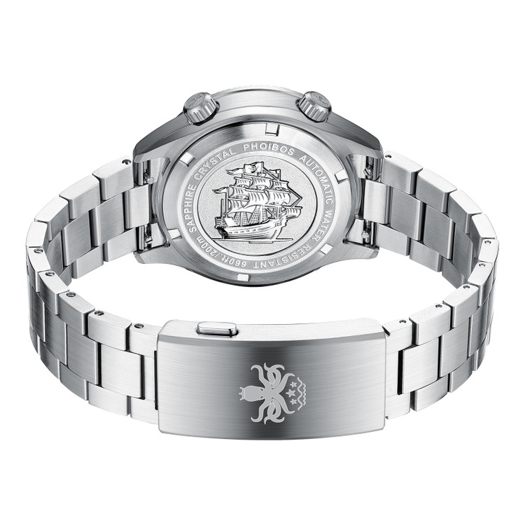 PHOIBOS Storm Corsair 200M Automatic Diver Watch PY063A Green thumbnail 3