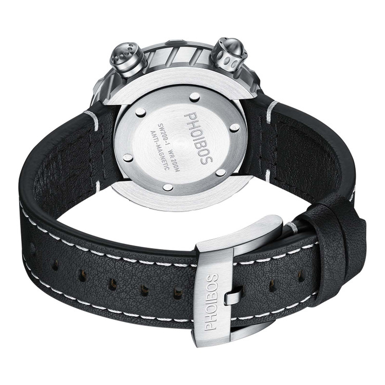 PHOIBOS Vortex Anti-Magnetic 200M Automatic Diver Watch PY042A Green thumbnail 3