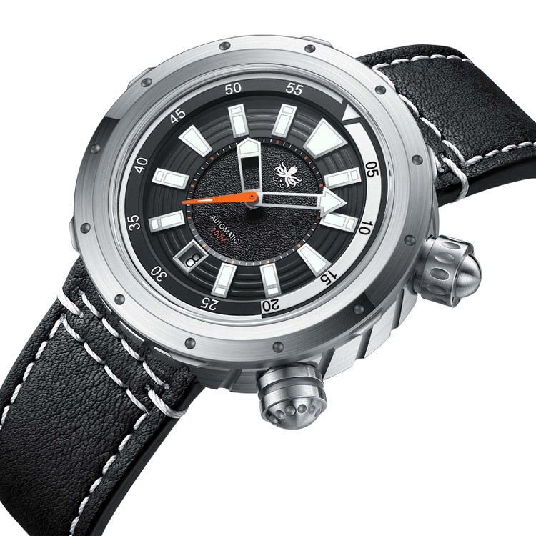 PHOIBOS Vortex Anti-Magnetic 200M Automatic Diver Watch PY042C Black thumbnail 2