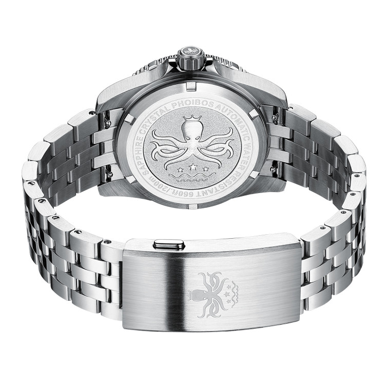 PHOIBOS Voyager 200M Automatic Diver Watch PY026E Sunray Gray thumbnail 3