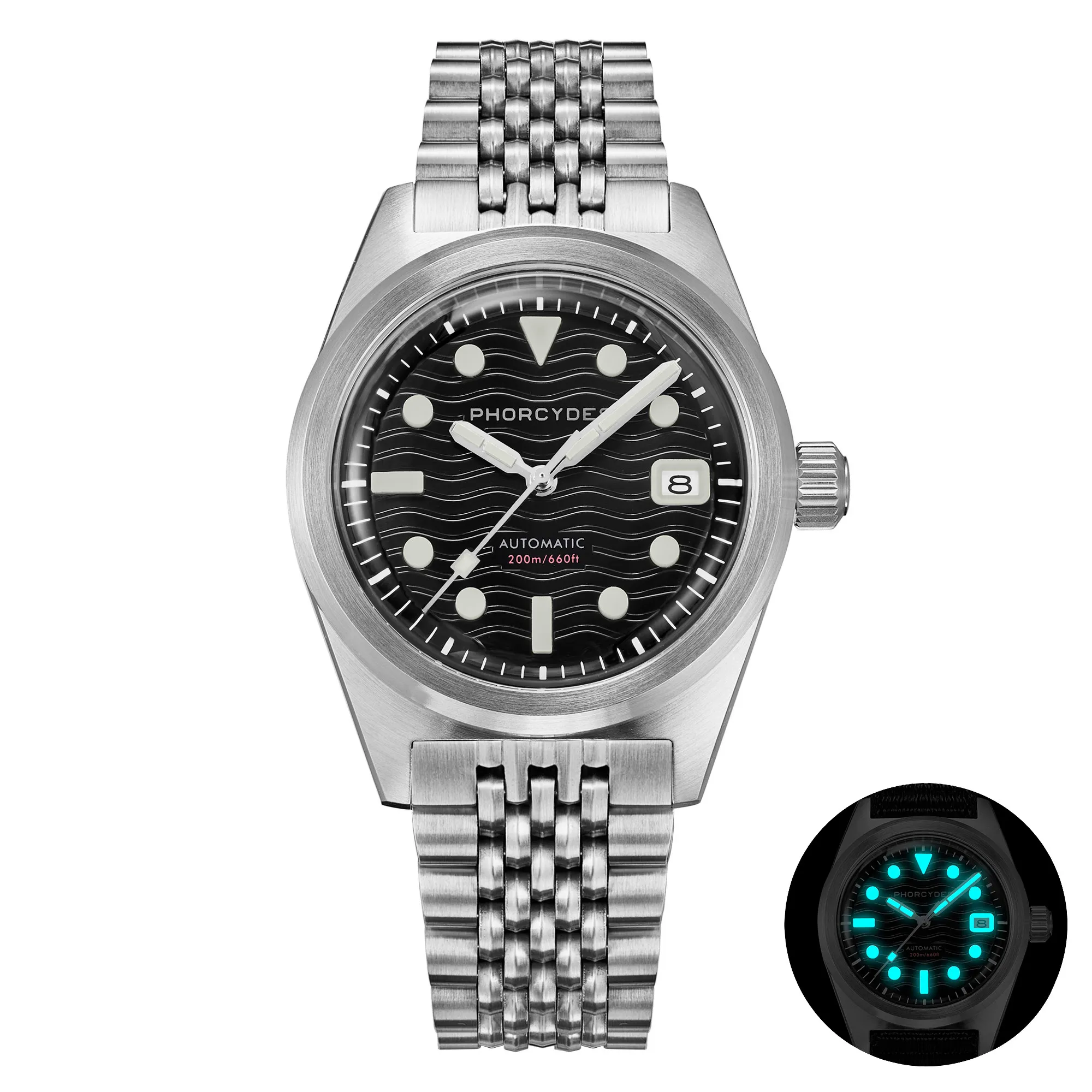 PH-5 skin diver watches with bracelet thumbnail 3
