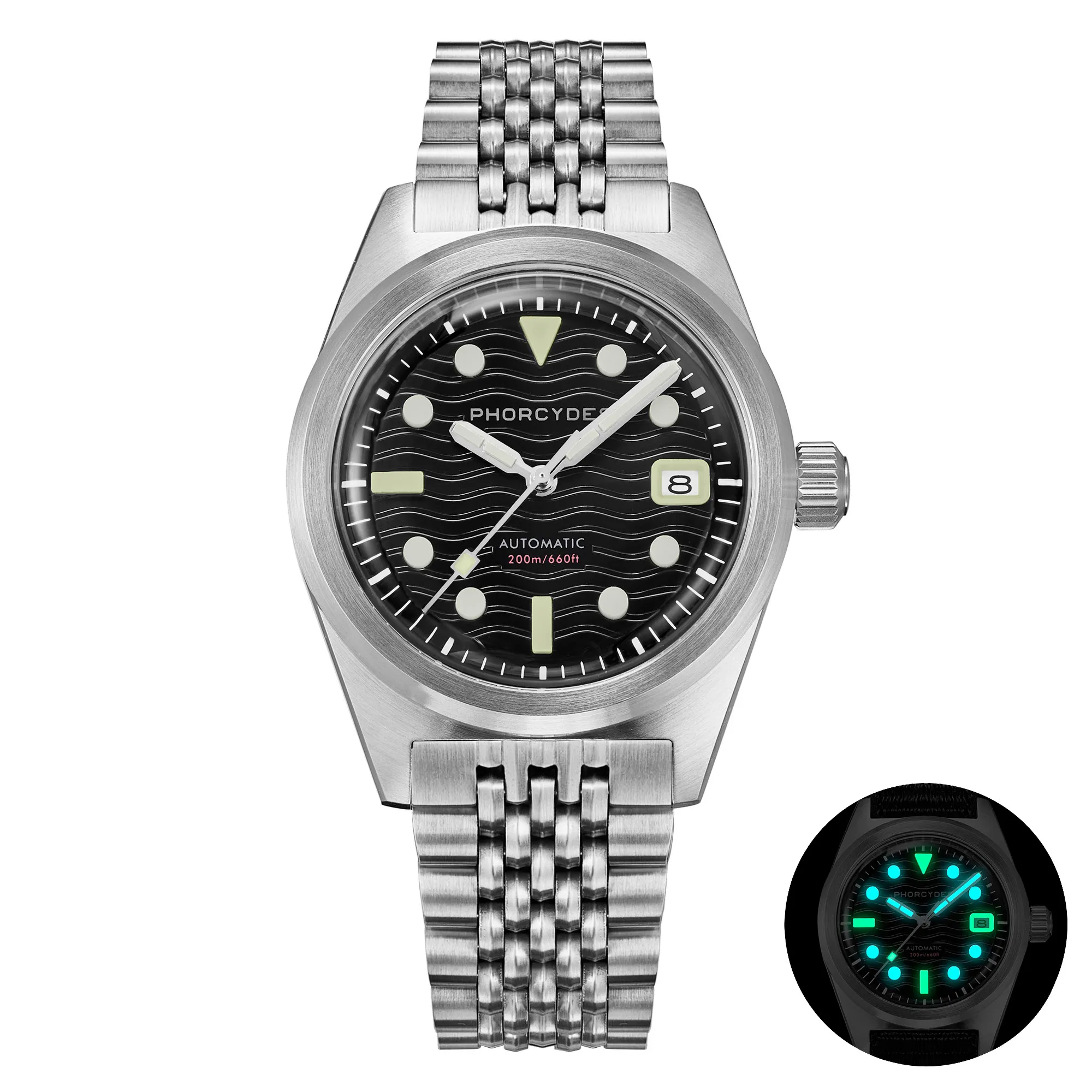 PH-5 skin diver watches with bracelet thumbnail 4
