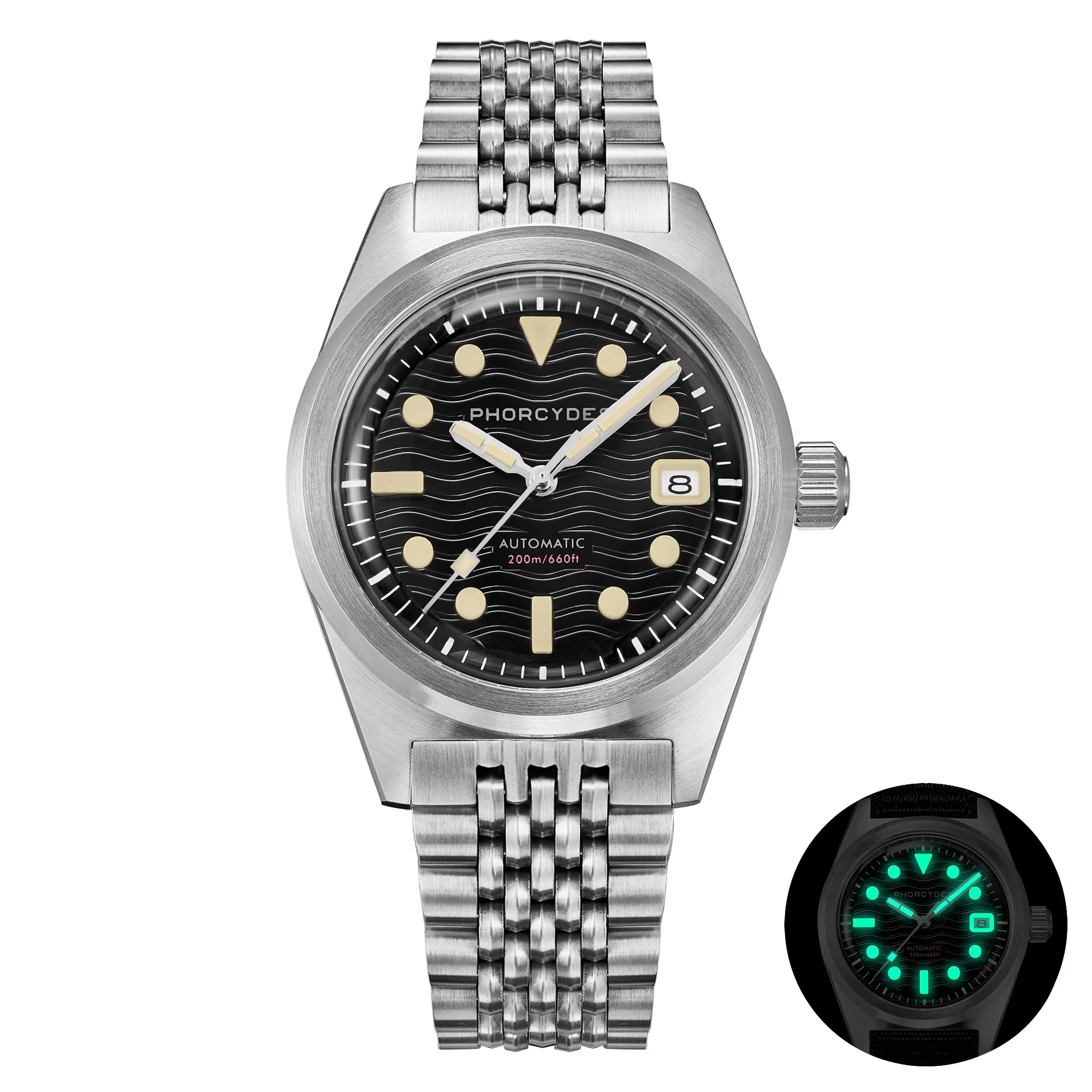PH-5 skin diver watches with bracelet thumbnail 5