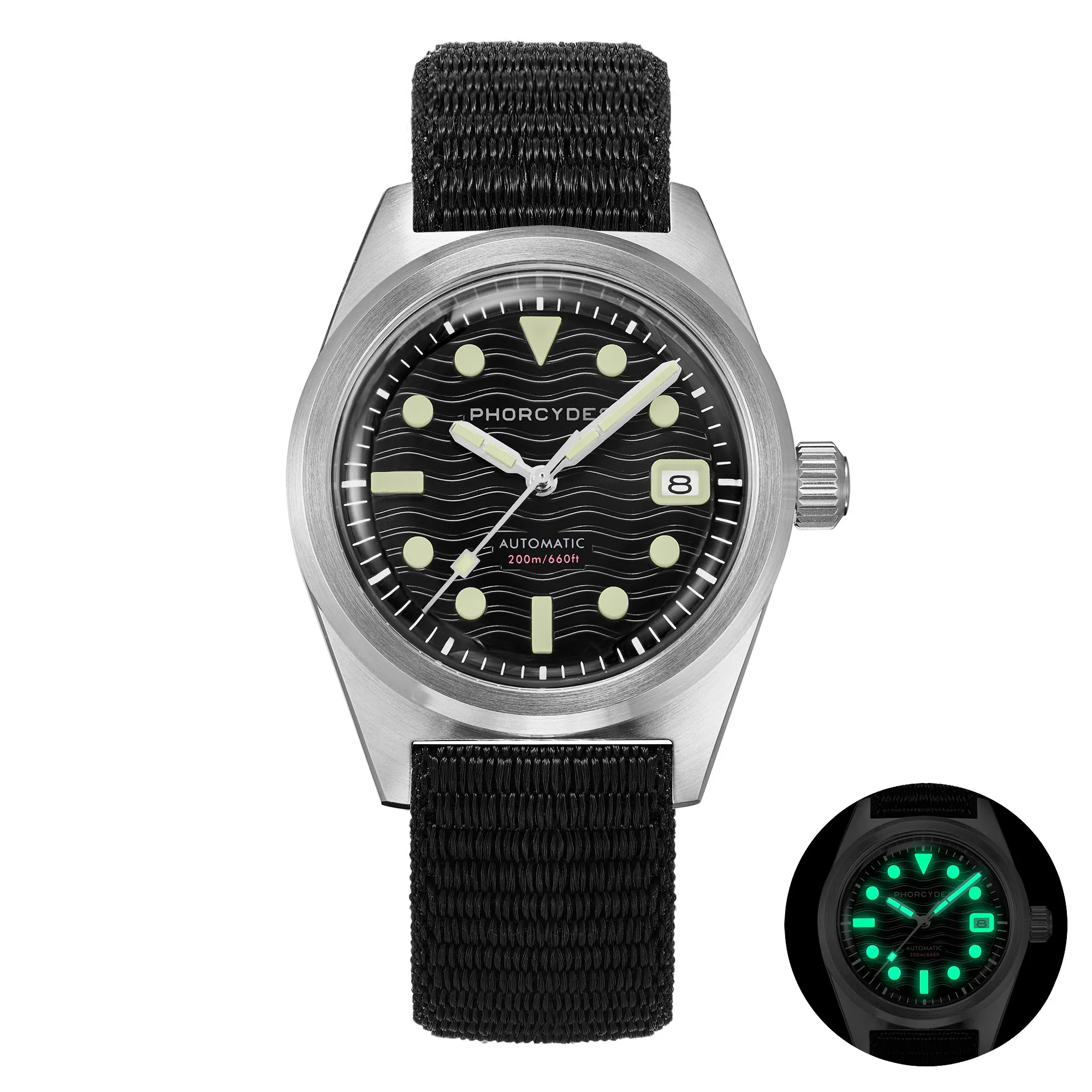 PH-5 skin diver watches with nylon strap thumbnail 4