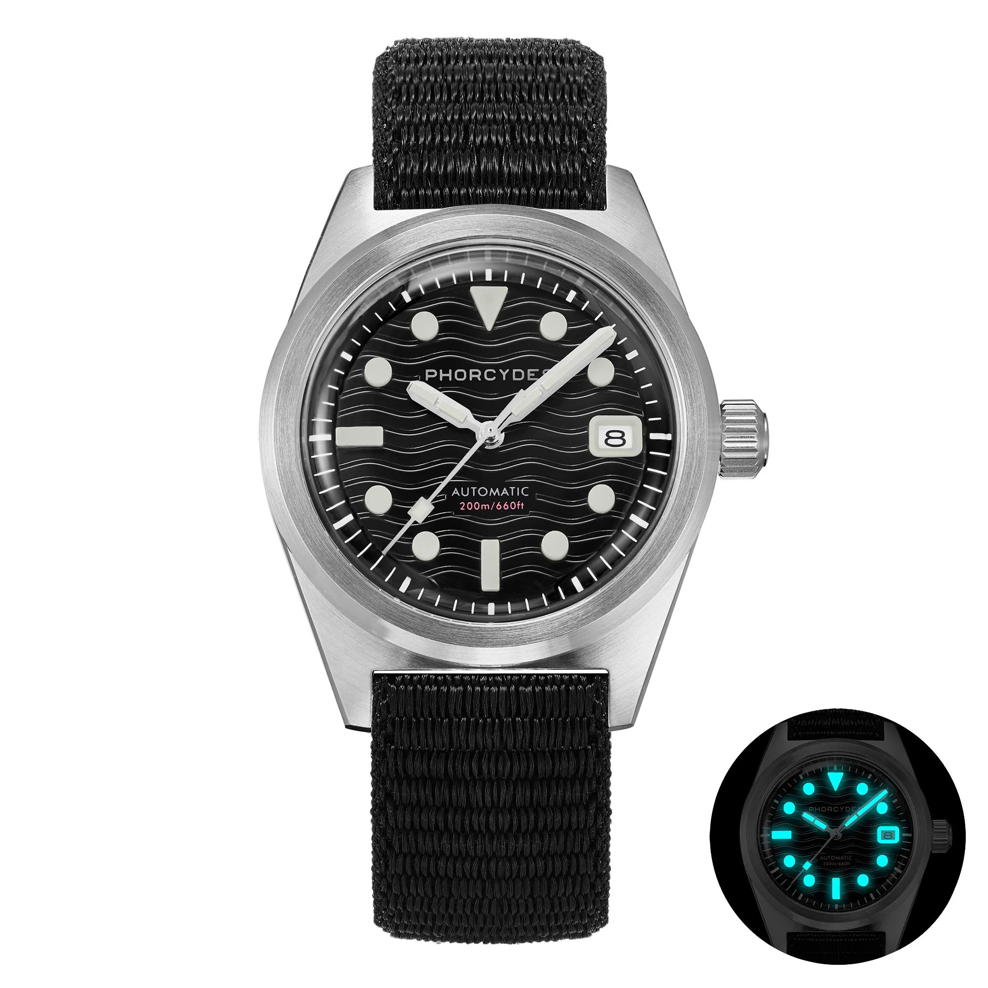 PH-5 skin diver watches with nylon strap thumbnail 5