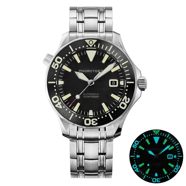 PH-6 with bracelet (black dial)