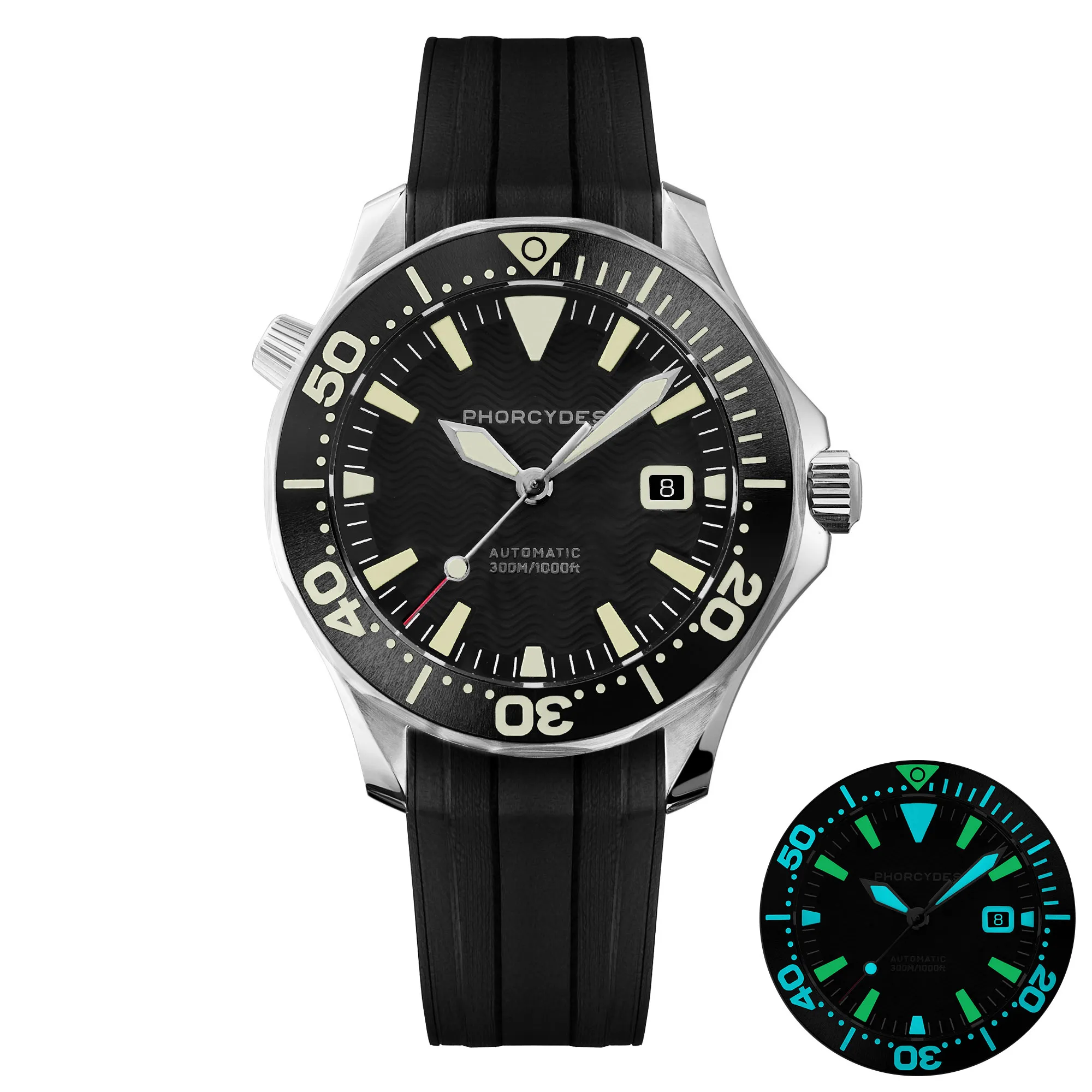 PH-6 with FKM strap (black dial) thumbnail 3