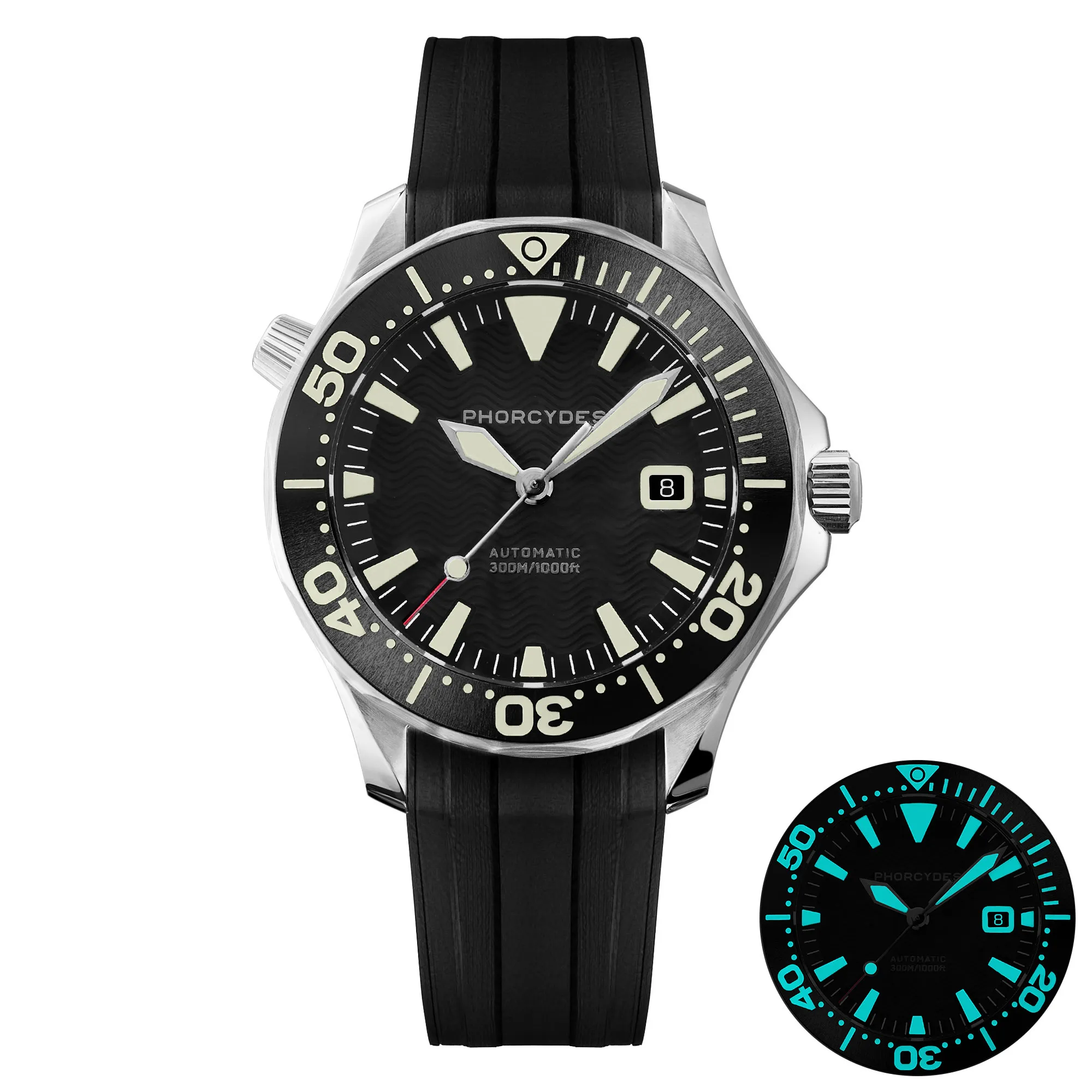 PH-6 with FKM strap (black dial) thumbnail 4