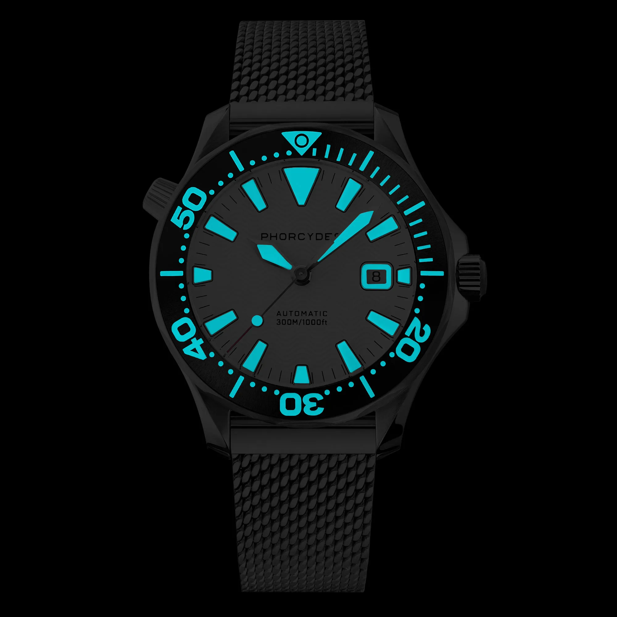 PH-6 with FKM strap (white dial) thumbnail 2