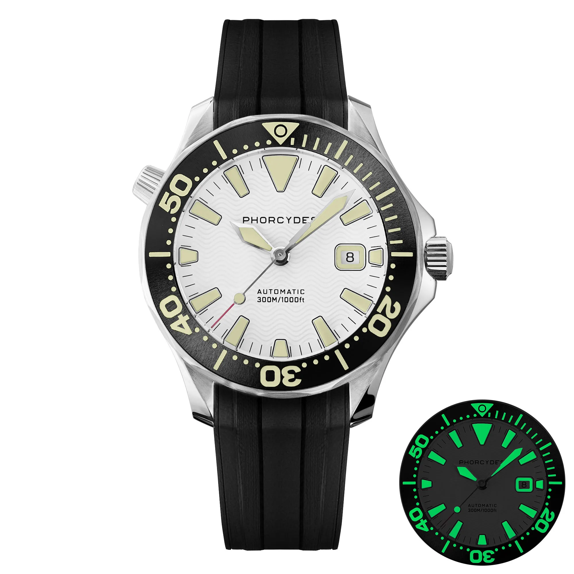 PH-6 with FKM strap (white dial) thumbnail 4