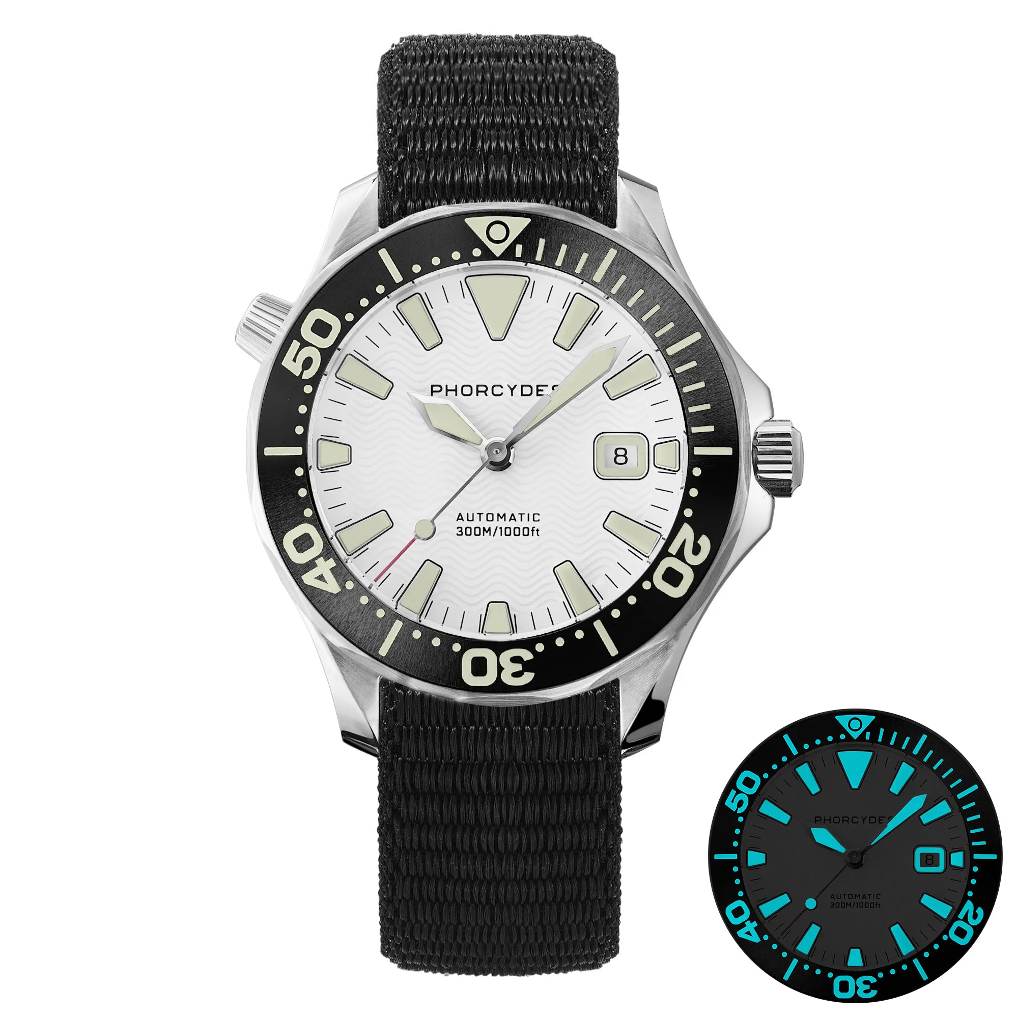 PH-6 with nylon loop (white dial) thumbnail 3