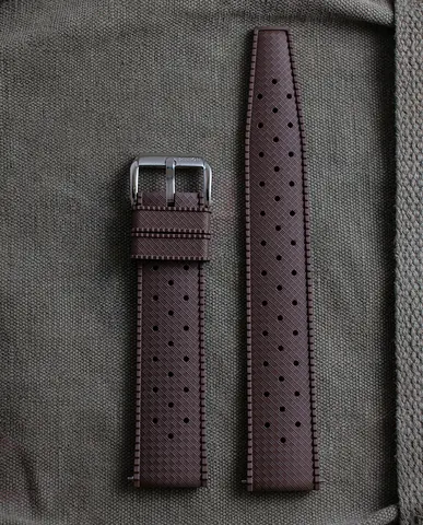 Brown Perforated Rubber (20mm)