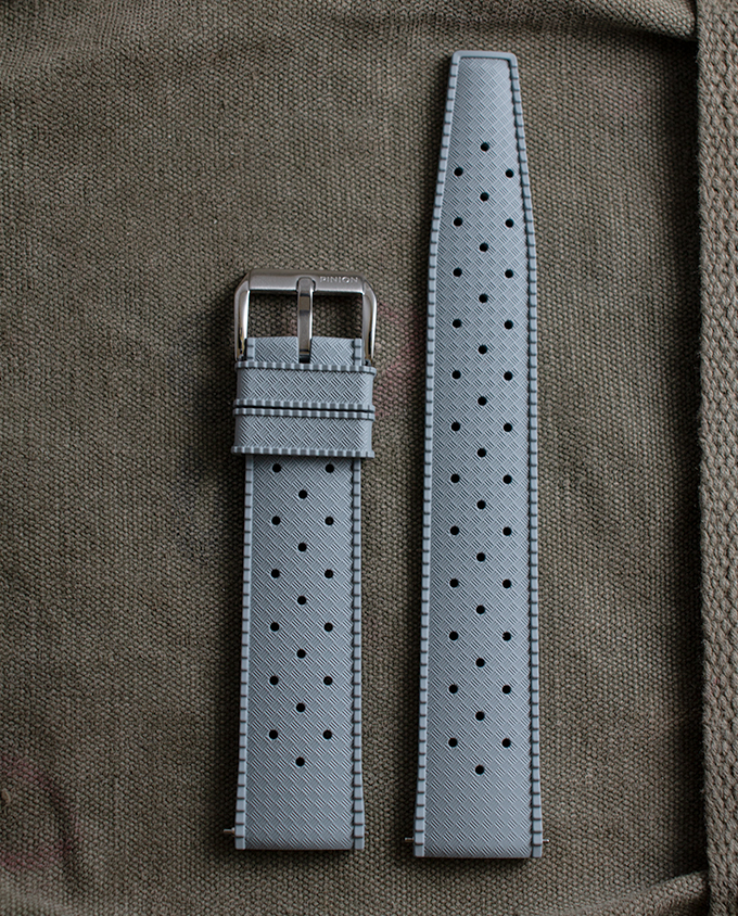 Grey Perforated Rubber (20mm) thumbnail 2