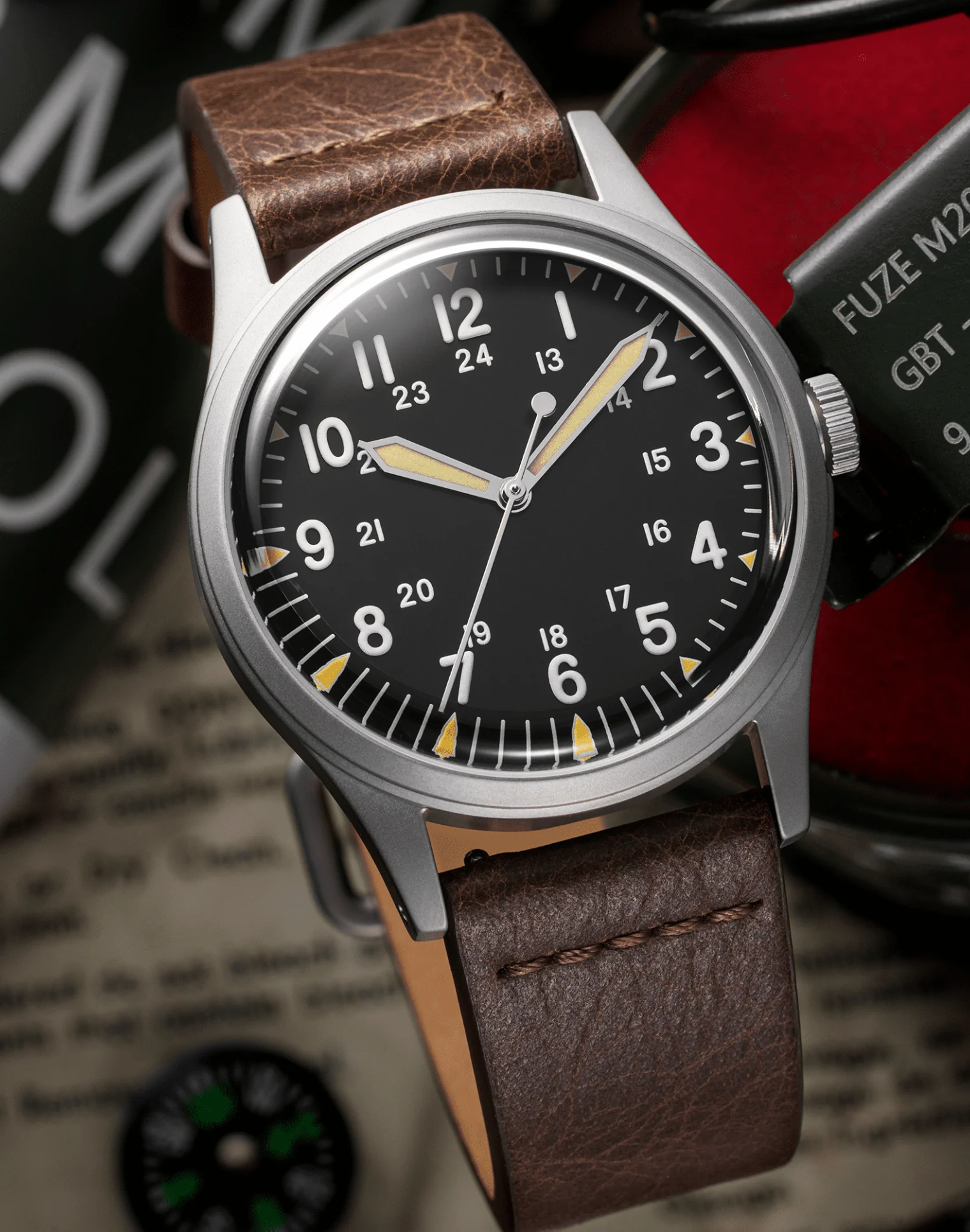 Jungle Field Automatic 38 - Matte Black thumbnail 3
