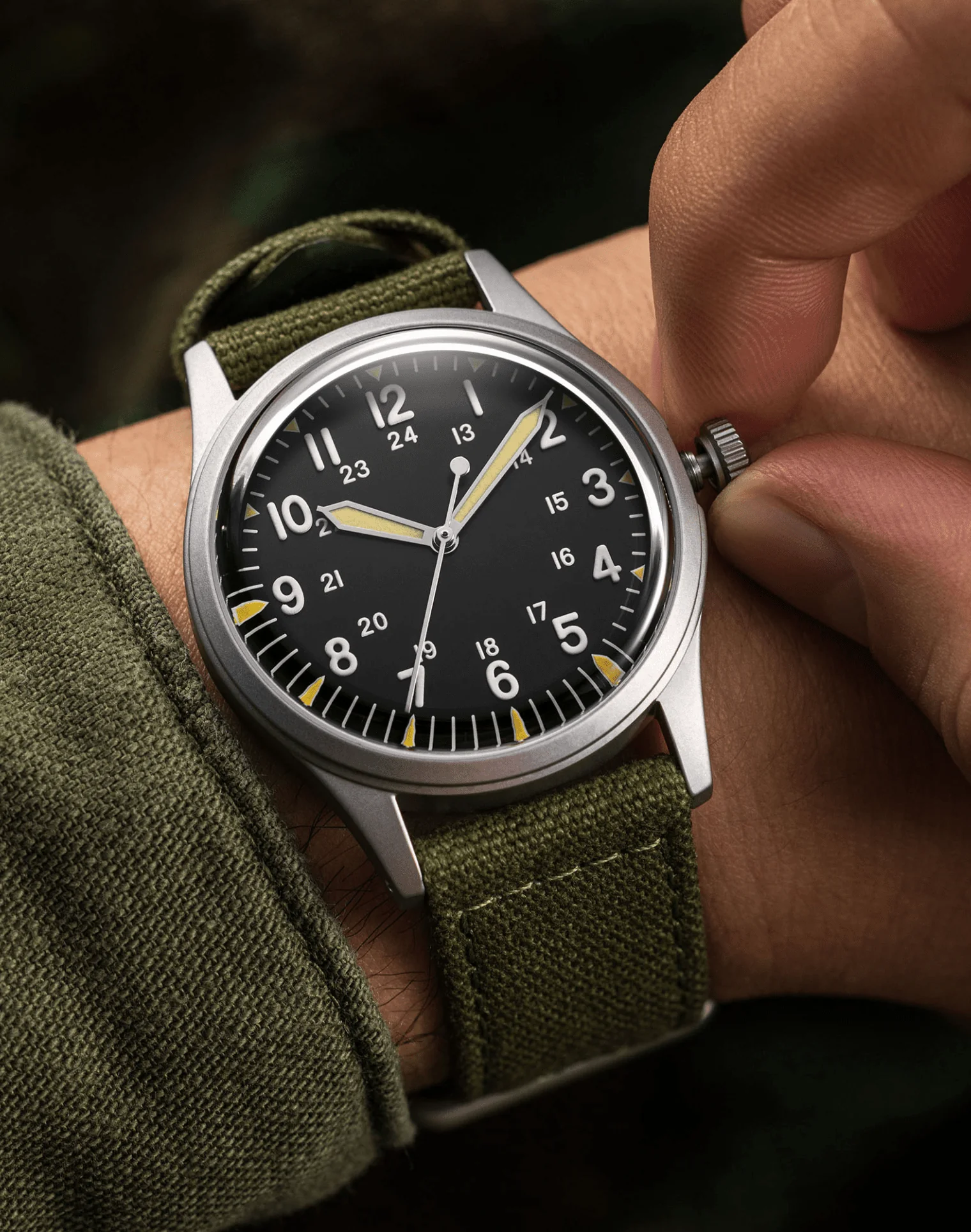 Jungle Field Automatic 38 - Matte Black thumbnail 4