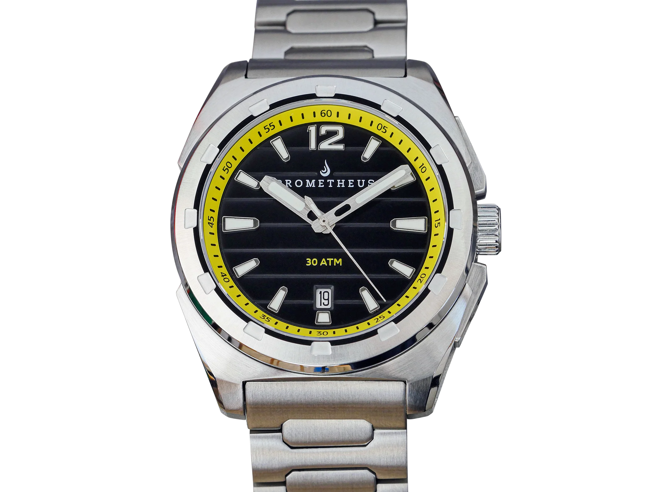 Prometheus Jamanta Black Dial Date Miyota 9015 thumbnail 2