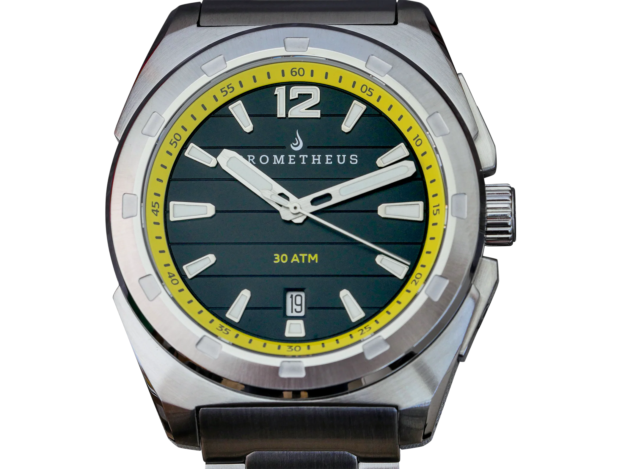 Prometheus Jamanta Black Dial Date Miyota 9015 thumbnail 3