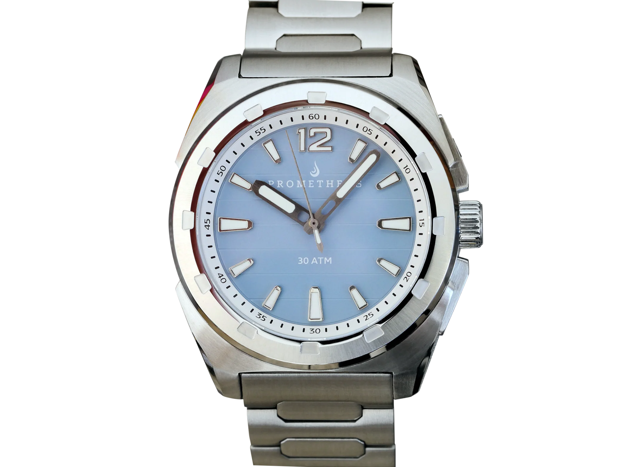 Prometheus Jamanta Pastel Blue Dial No Date Miyota 9039 thumbnail 4