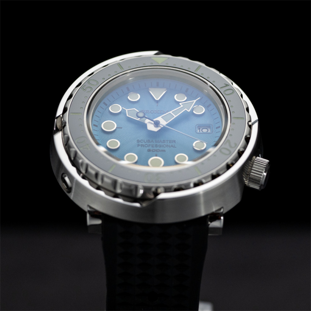 Proxima PX1682 blue dial SBBN017 NH35 Tuna Diver Automatic Wristwatch MarineMaster thumbnail 4