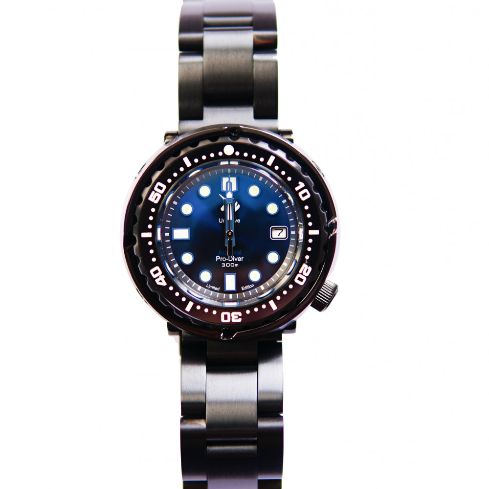 Proxima UD1682 NH35 Tuna Diver Automatic Wristwatch MarineMaster Sapphire insert Abyssal dial selected view