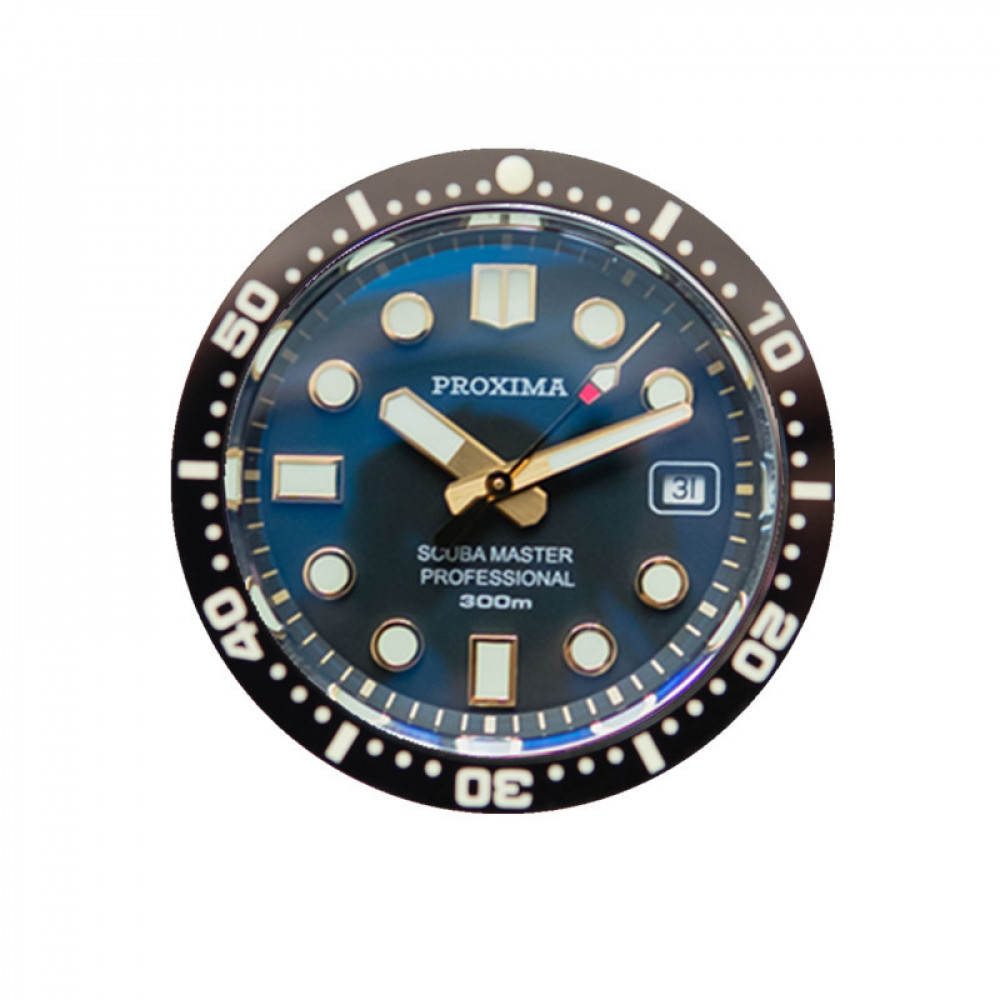 Proxima PX1682 SBBN015 Tuna Black dial NH35 Diver Automatic Wristwatch ScubaMaster thumbnail 2