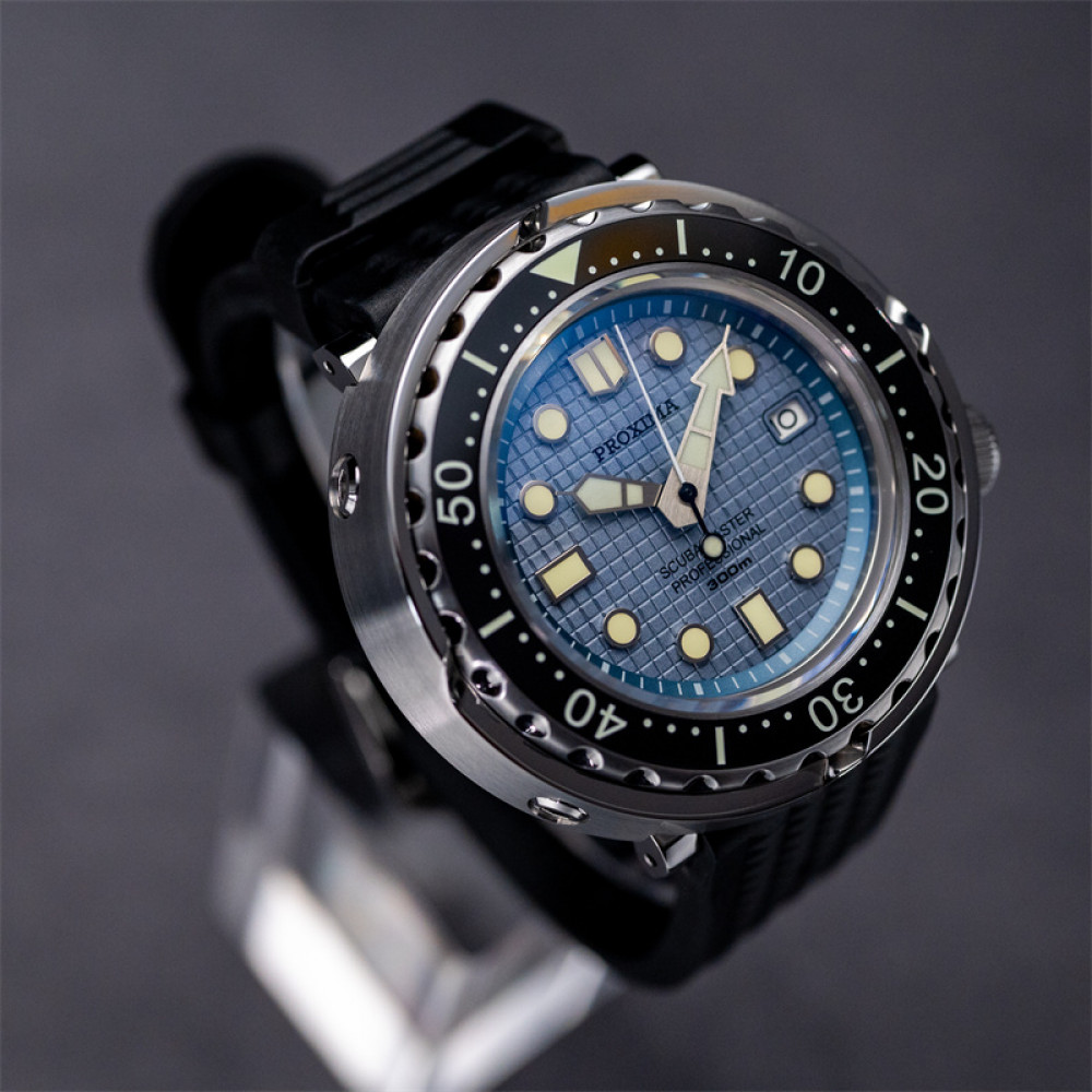 PX1682 V3 Tuna Luxury Mechanical Watch Waffle Dial NH35 PT5000 SW200 Automatic Stainless Steel Dive Watches Men's Wristwatch thumbnail 2