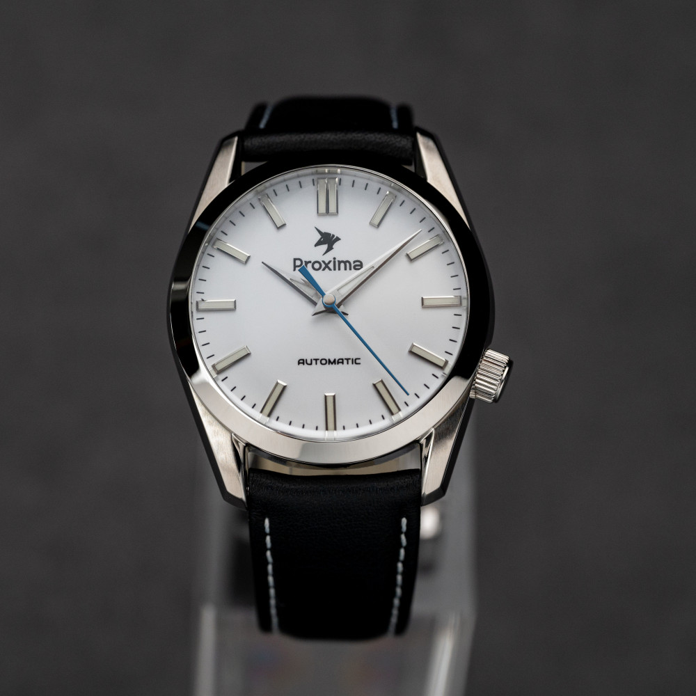 Proxima PX1691 2022 New 38MM Men Retro Mechanical Watch PT5000 Luxury Stainless Steel AR Sapphire Crystal Glass 100m Waterproof 5.0 thumbnail 3